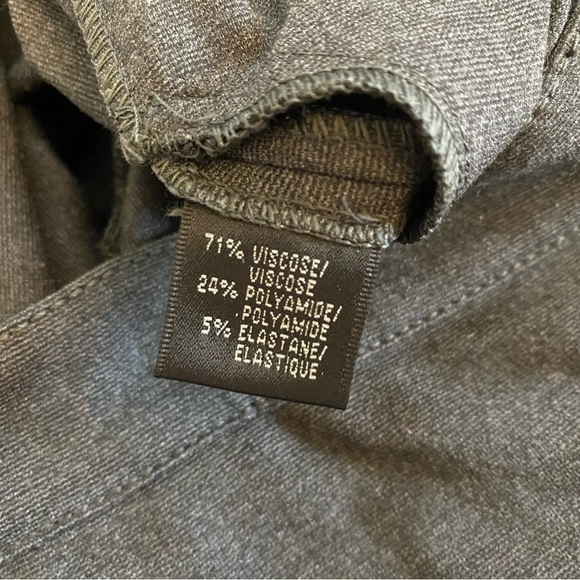 đť…şLafayette 148 Comfy Gray Career Work Trousers Pants Size 16 - Picture 8 of 9